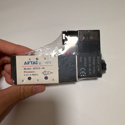 Airtac 4V210-08: Solenoid Air Valve - 4V21008B