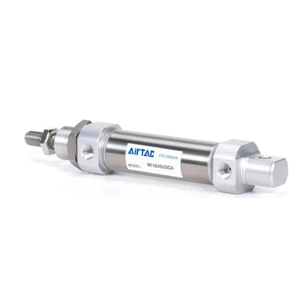 Airtac MIJ: Mini cylinder,adjustable stroke - MIJ25X100-100S