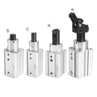 Airtac TTQ: Stopper cylinder,height locked,single acting-pull type - TTQ40X20SRFT